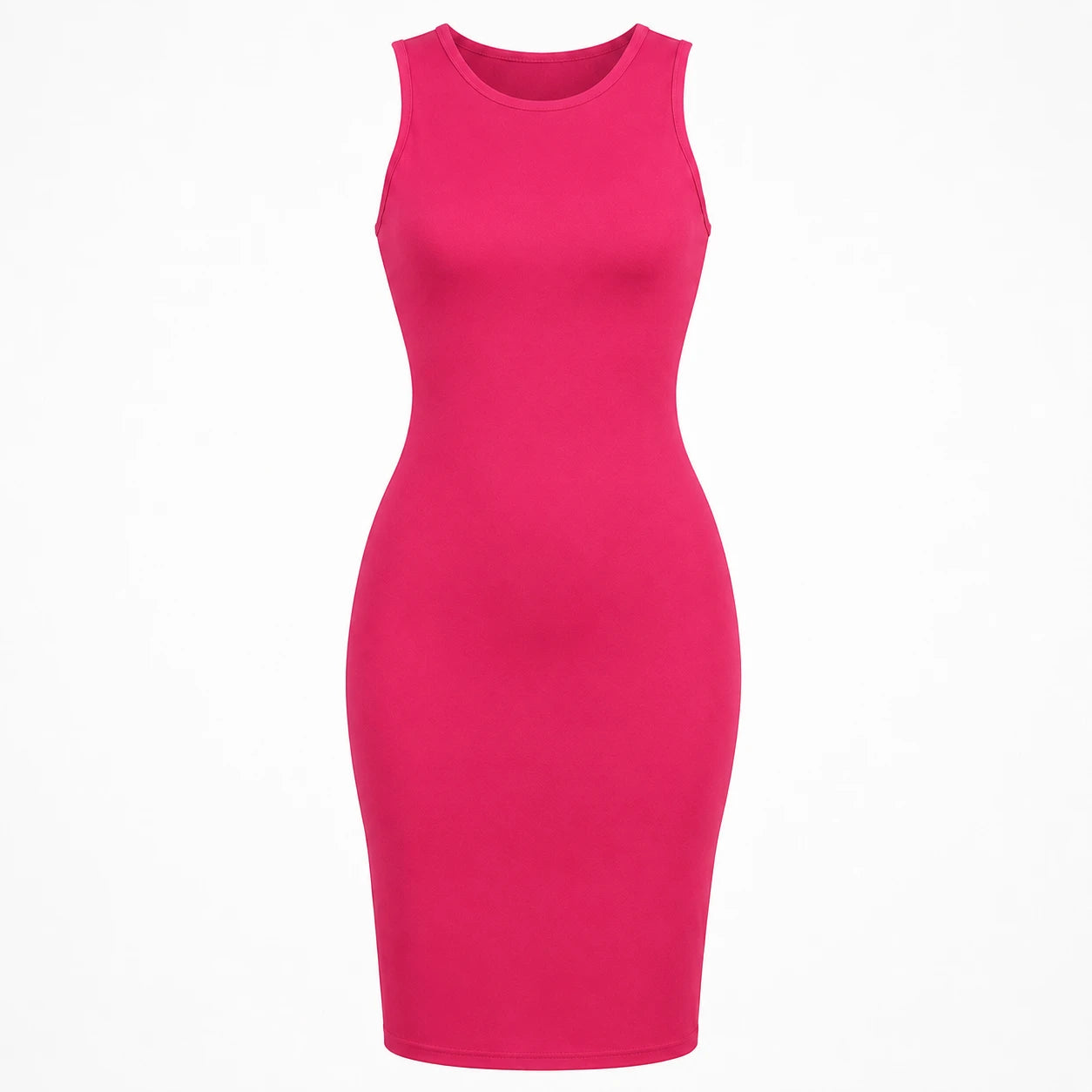 Sleeveless Bodycon Midi Dress WHD0606089