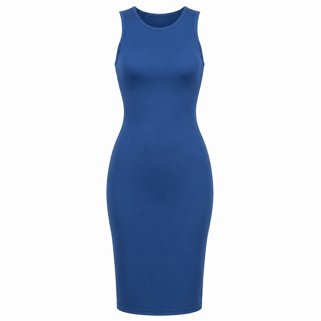 Sleeveless Bodycon Midi Dress WHD0606089