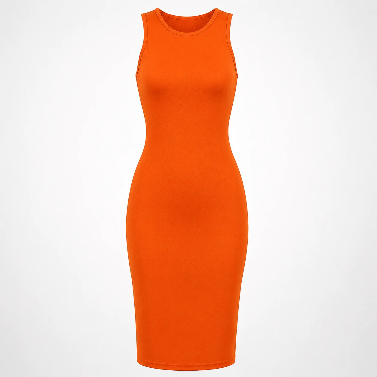 Sleeveless Bodycon Midi Dress WHD0606089
