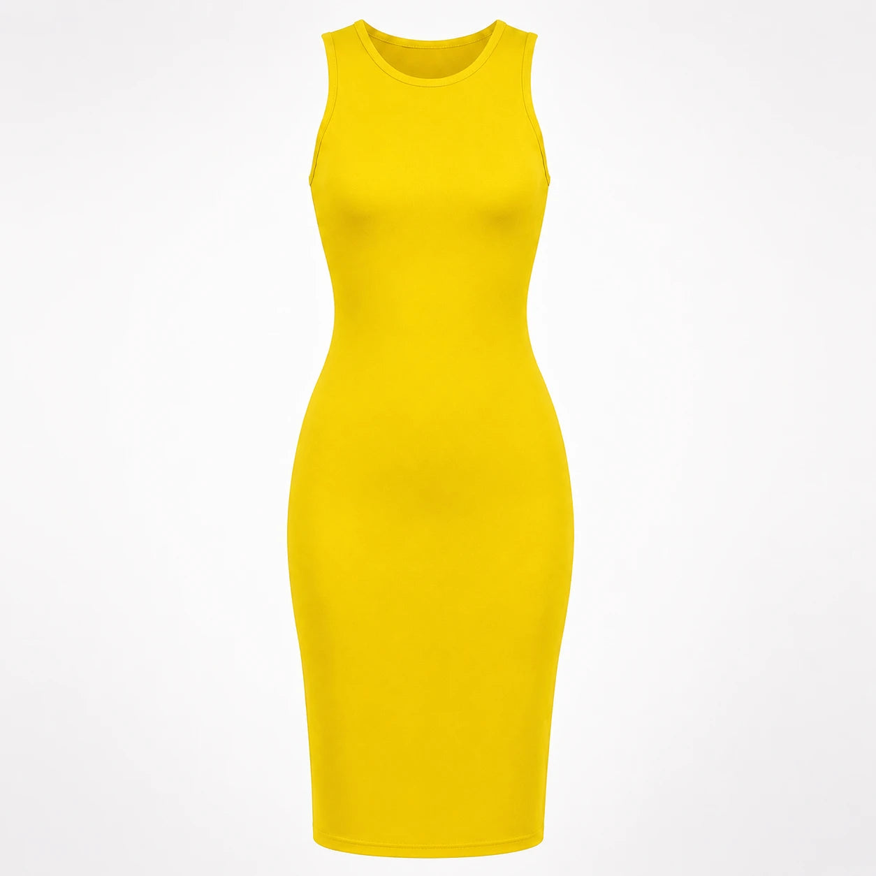 Sleeveless Bodycon Midi Dress WHD0606089