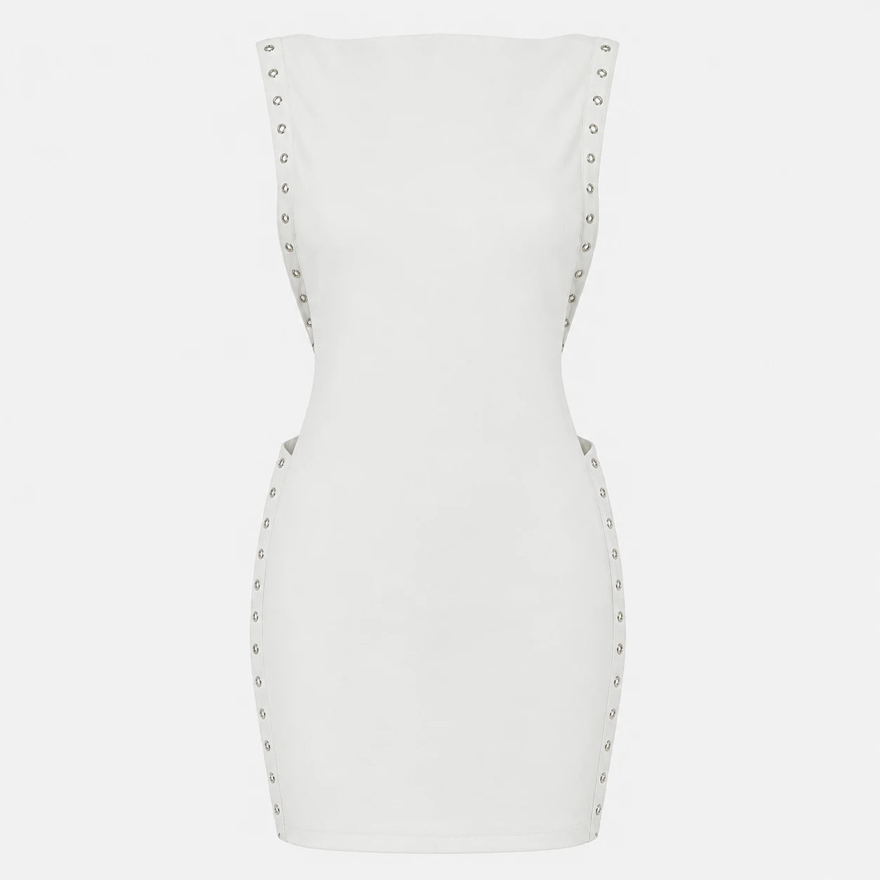 Studded Cutout Mini Dress WHD0606092