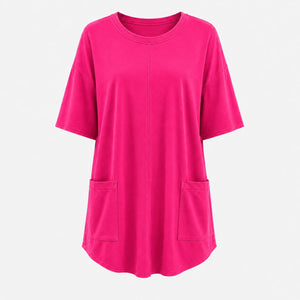 Relaxed V-Back Tee WHD0606093