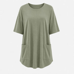 Relaxed V-Back Tee WHD0606093