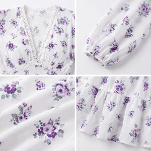 Floral Ruffle Mini Dress WHD0606101