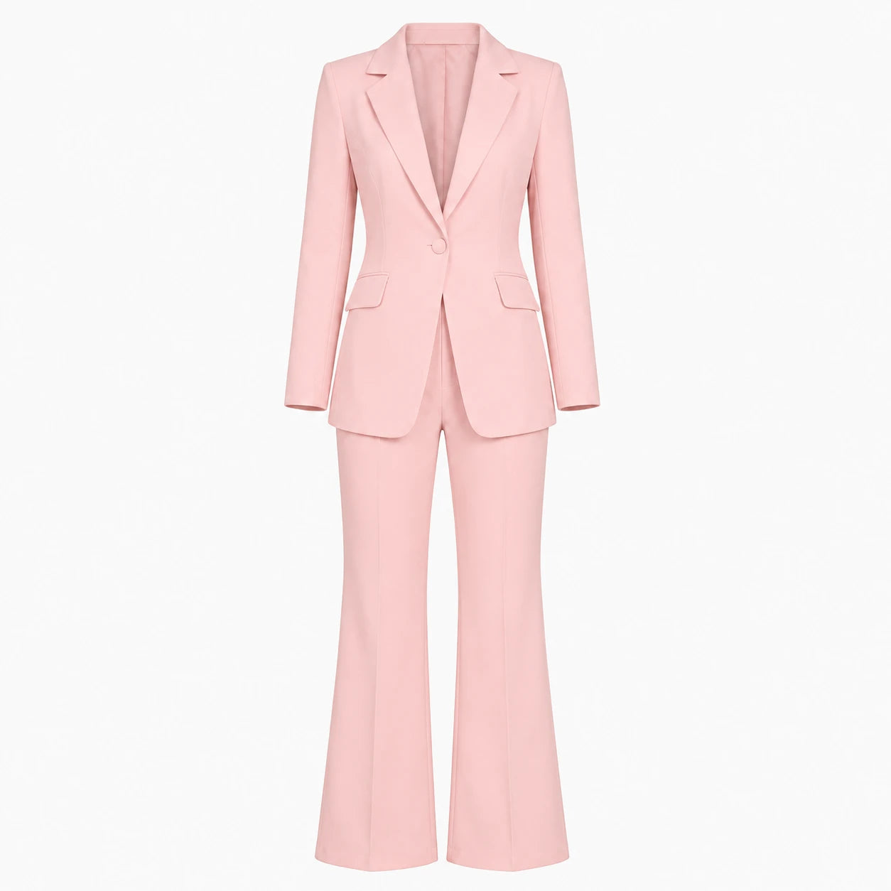 Yellow Tailored Suit Set WHD0606134