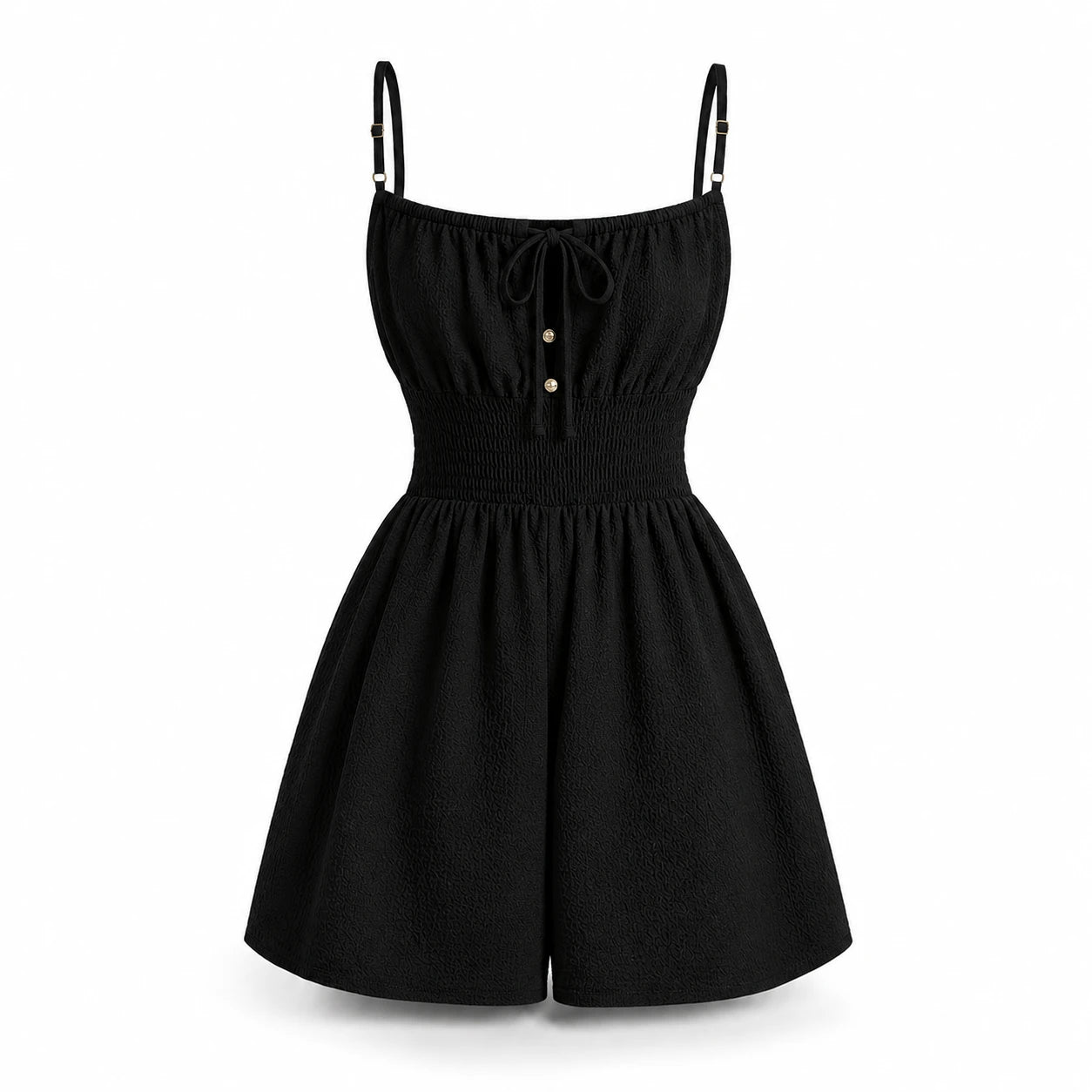 Textured Cami Romper WHD0606153