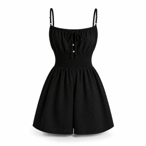Textured Cami Romper WHD0606153