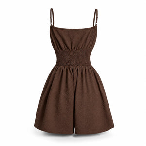 Textured Cami Romper WHD0606153