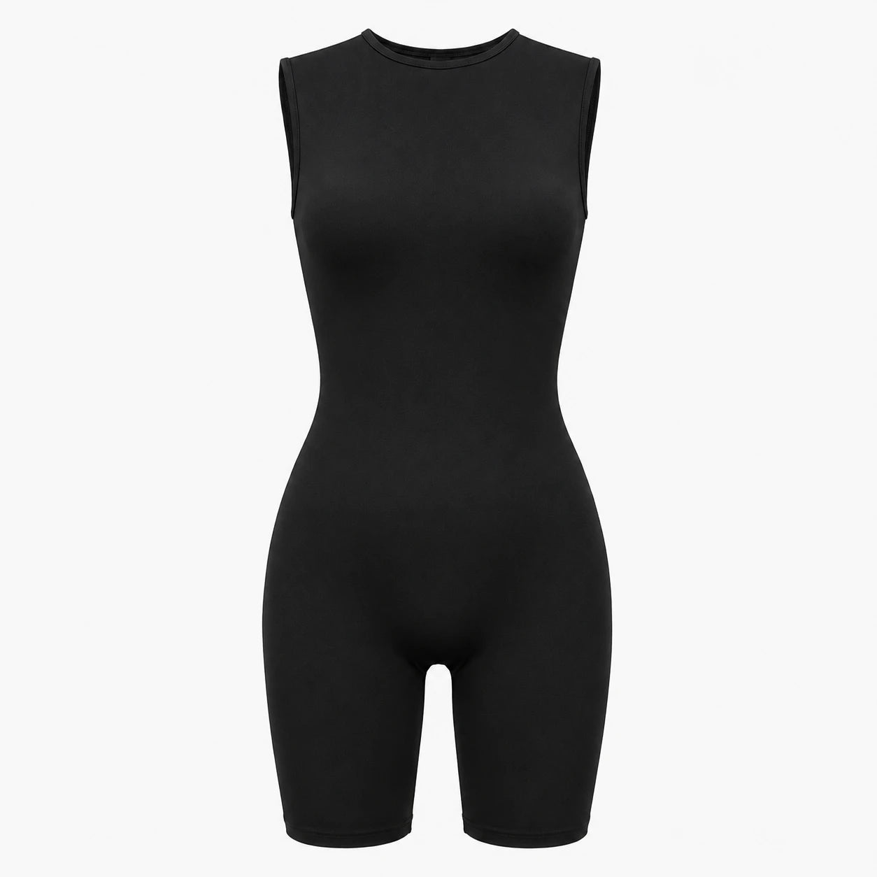 Sleeveless Biker Romper WHD0606157