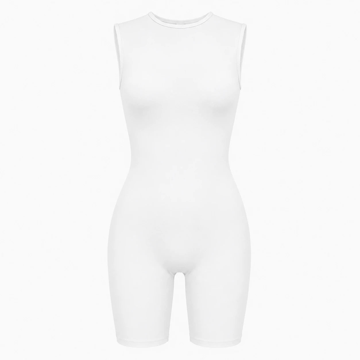 Sleeveless Biker Romper WHD0606157