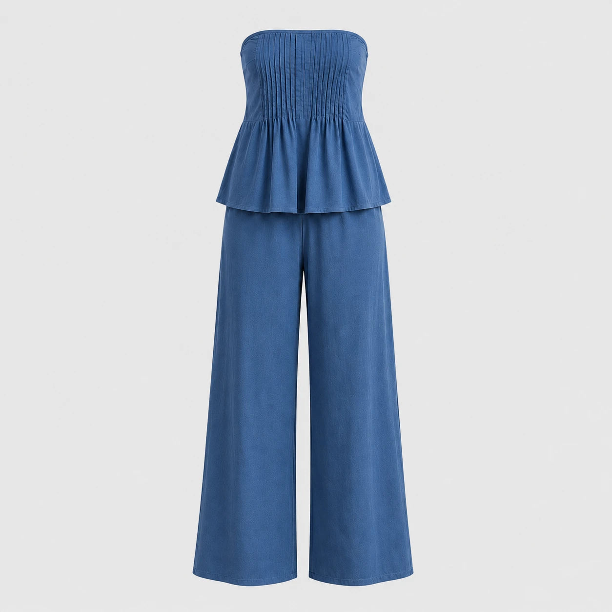 Smocked Crop Maxi Set WHD0606174