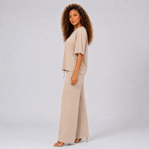 Asymmetric Lounge Pant Set WHD0606177