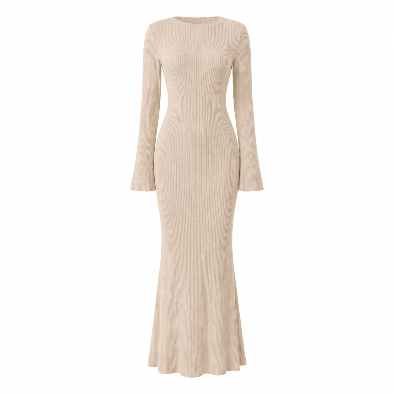 Textured Knit Maxi Dress WHD0606194