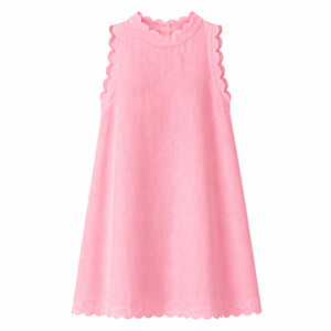 Scalloped Sleeveless Mini Dress WHD0606197