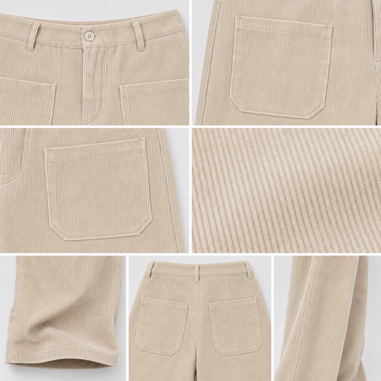 Low Rise Corduroy Pants WHD0606202