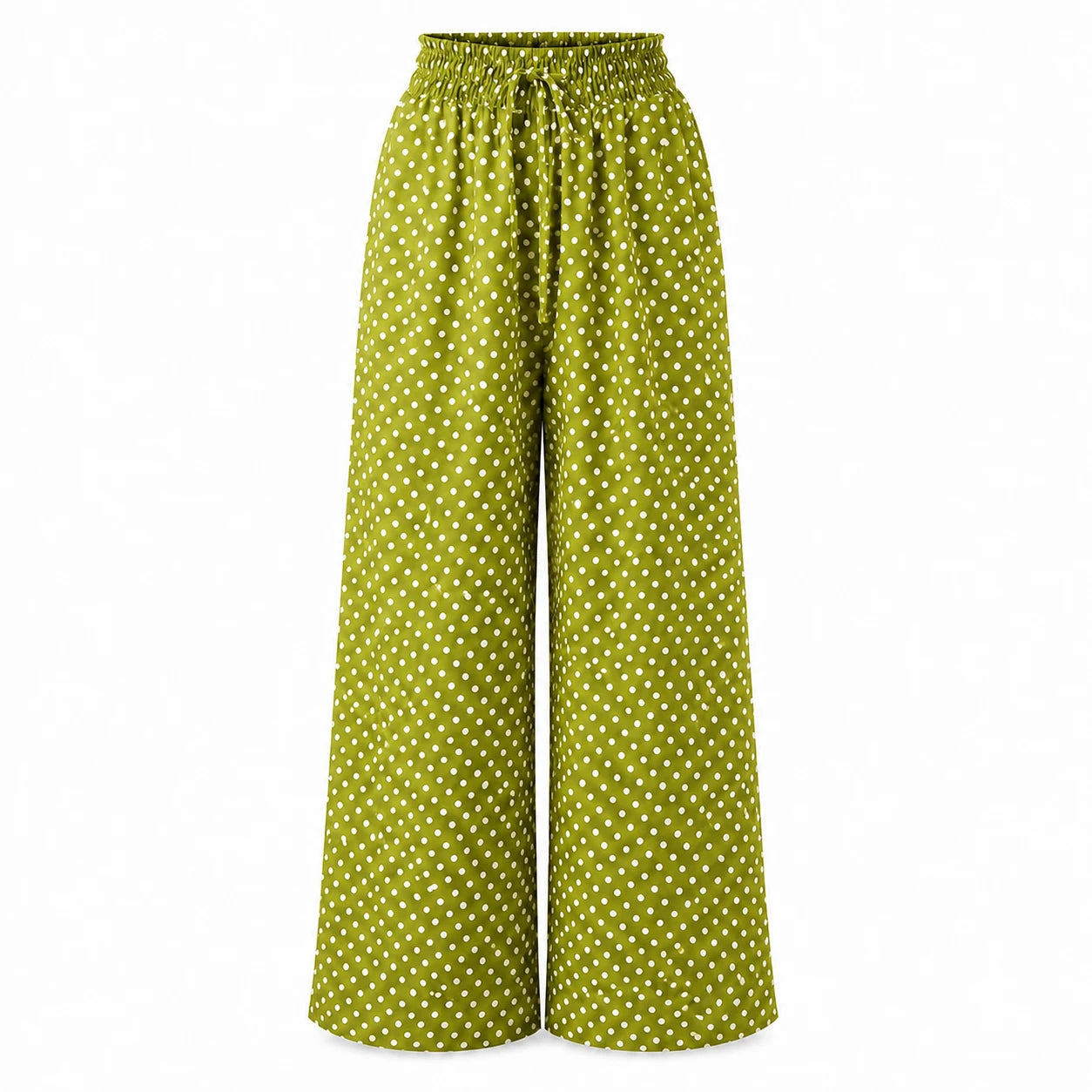 Polka Dot Wide Leg Pants WHD0606204