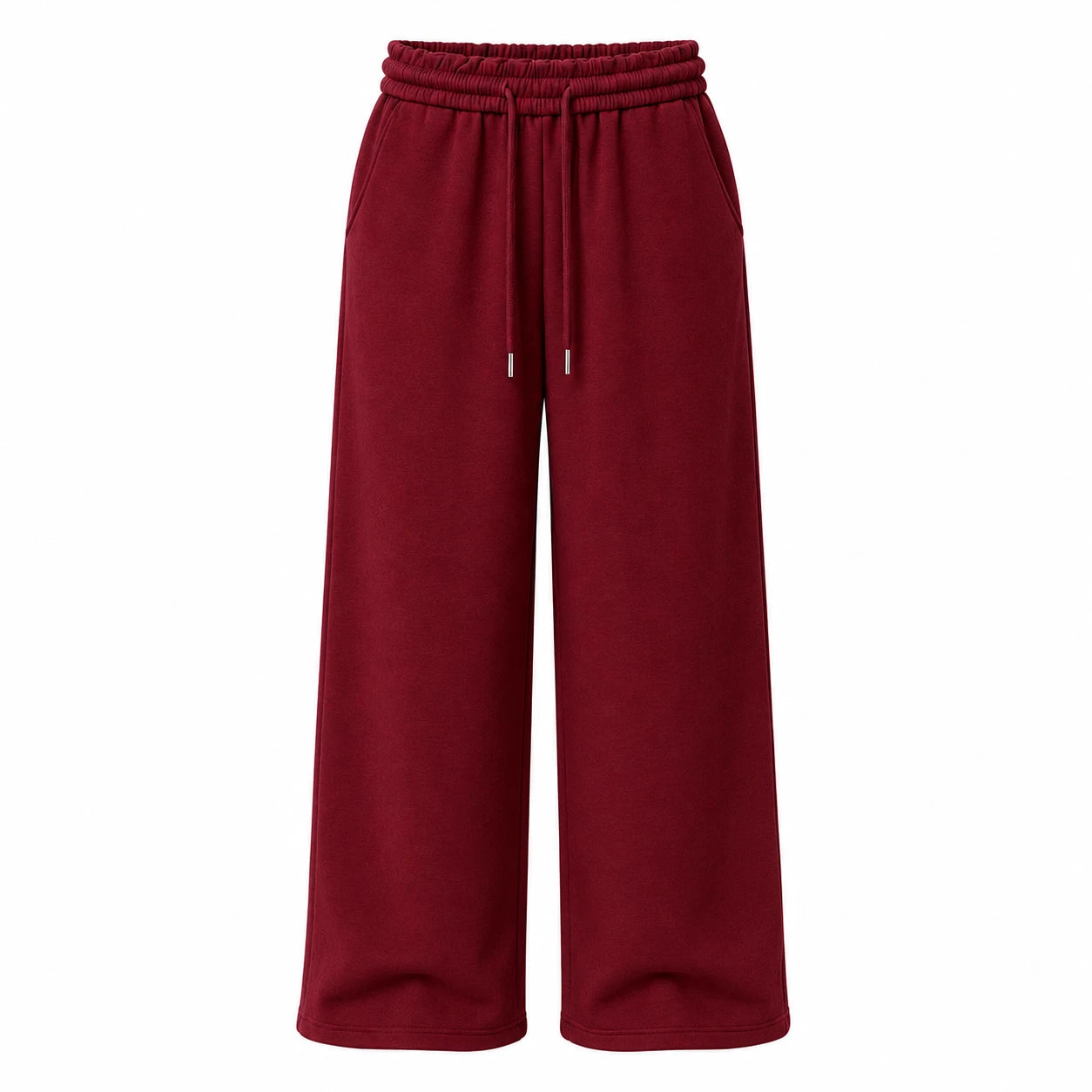 Drawstring Wide Leg Sweatpants WHD0606206