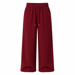 Drawstring Wide Leg Sweatpants WHD0606206