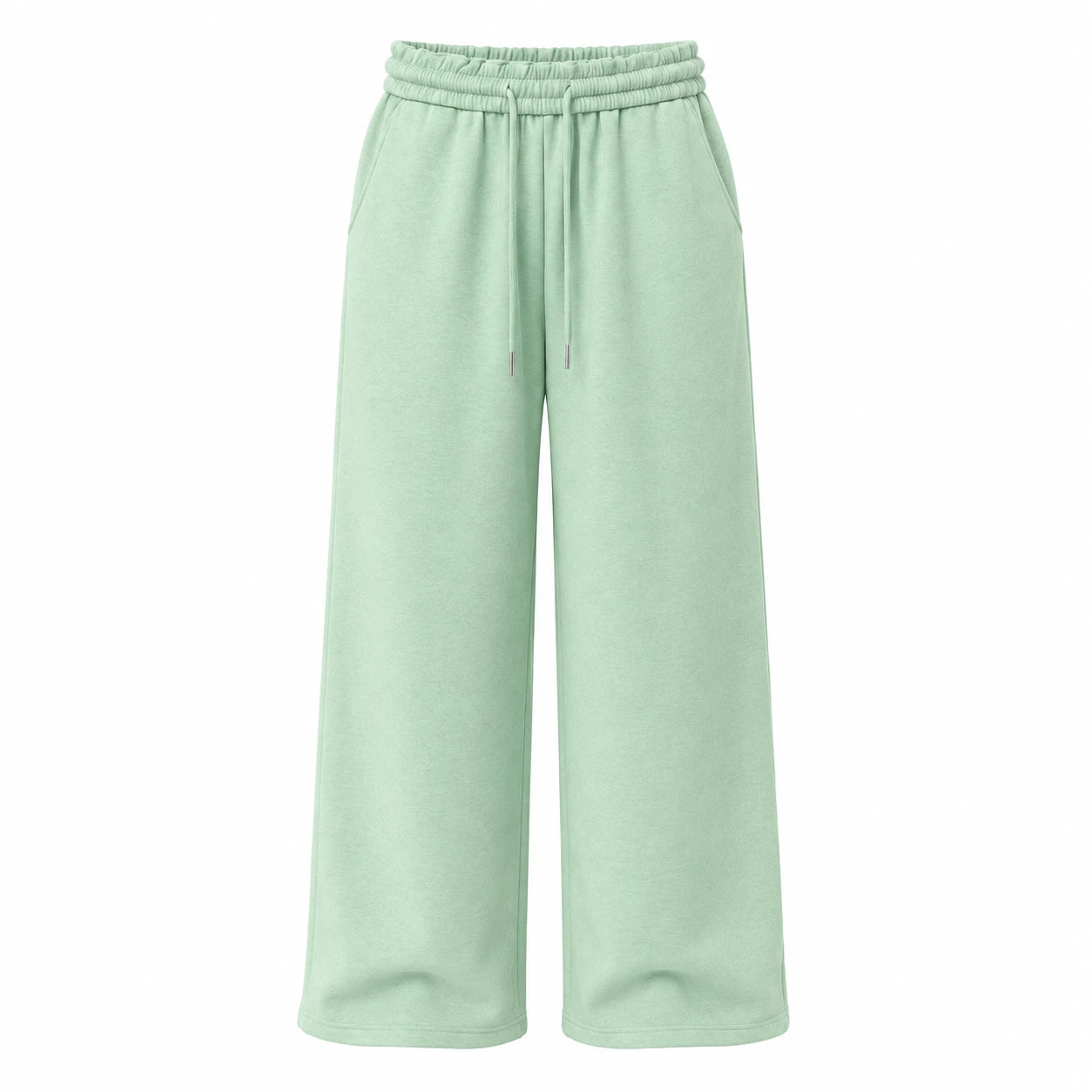 Drawstring Wide Leg Sweatpants WHD0606206