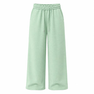 Drawstring Wide Leg Sweatpants WHD0606206
