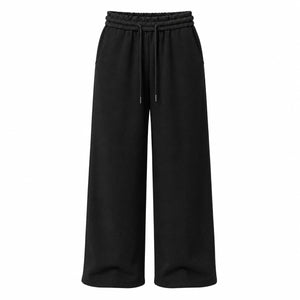 Drawstring Wide Leg Sweatpants WHD0606206
