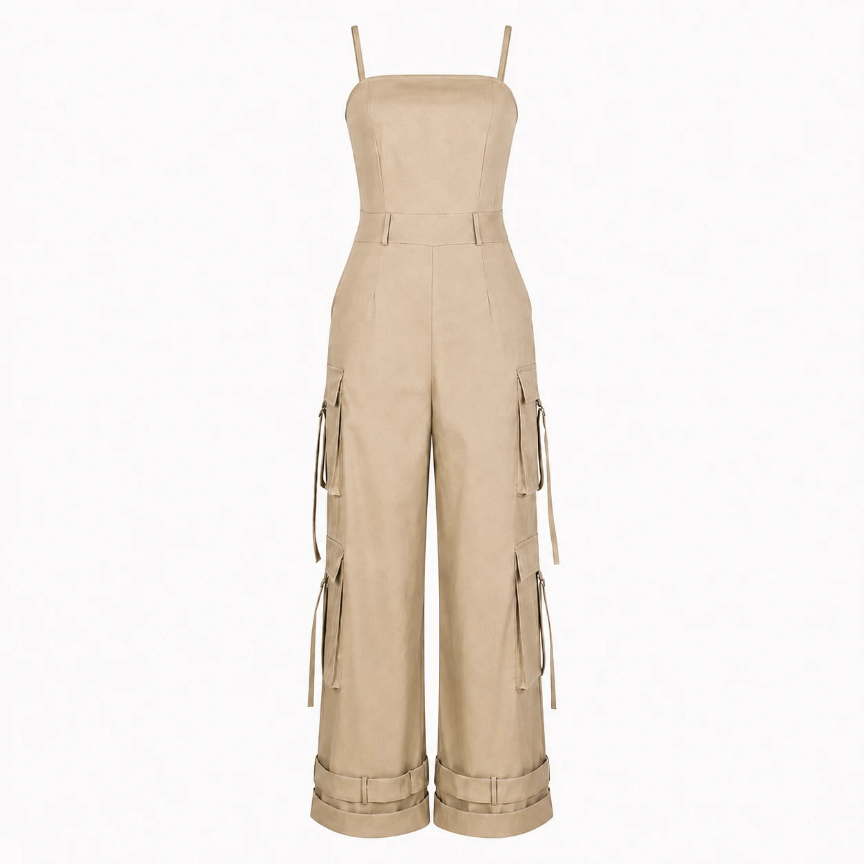 Cargo Wide Leg Jumpsuit WHD0606215