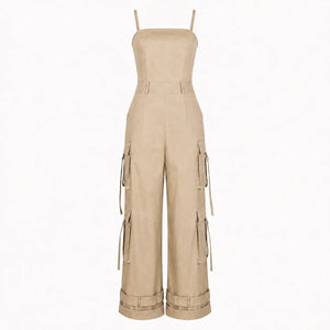 Cargo Wide Leg Jumpsuit WHD0606215