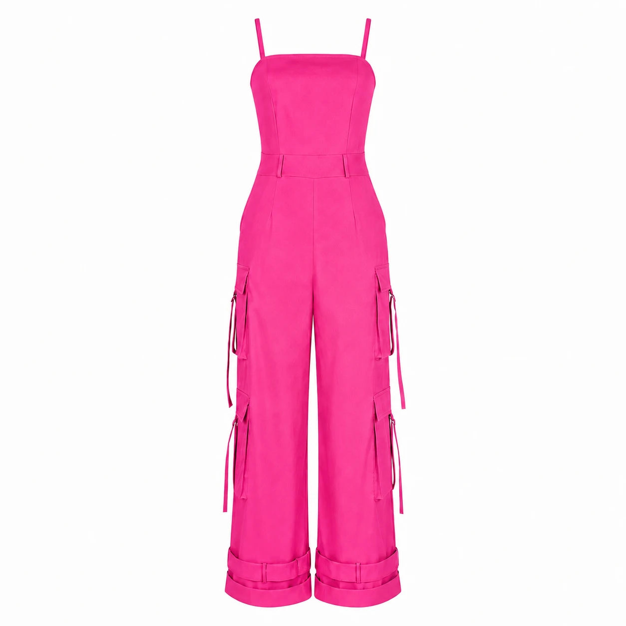 Cargo Wide Leg Jumpsuit WHD0606215