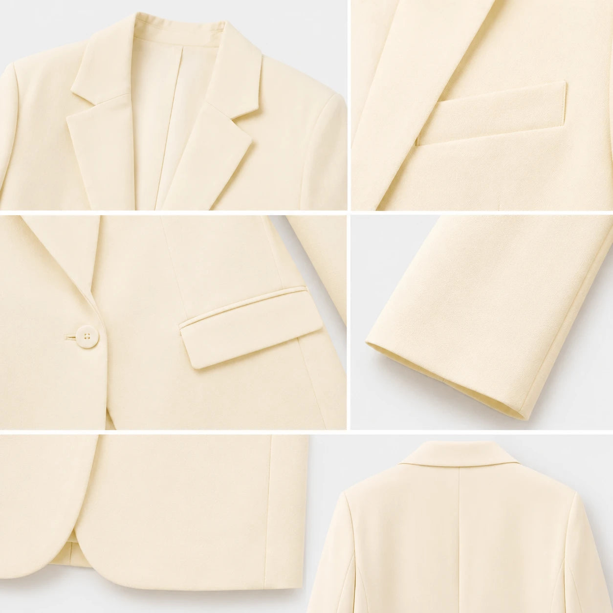 Single-Breasted Blazer Jacket WHD0606227