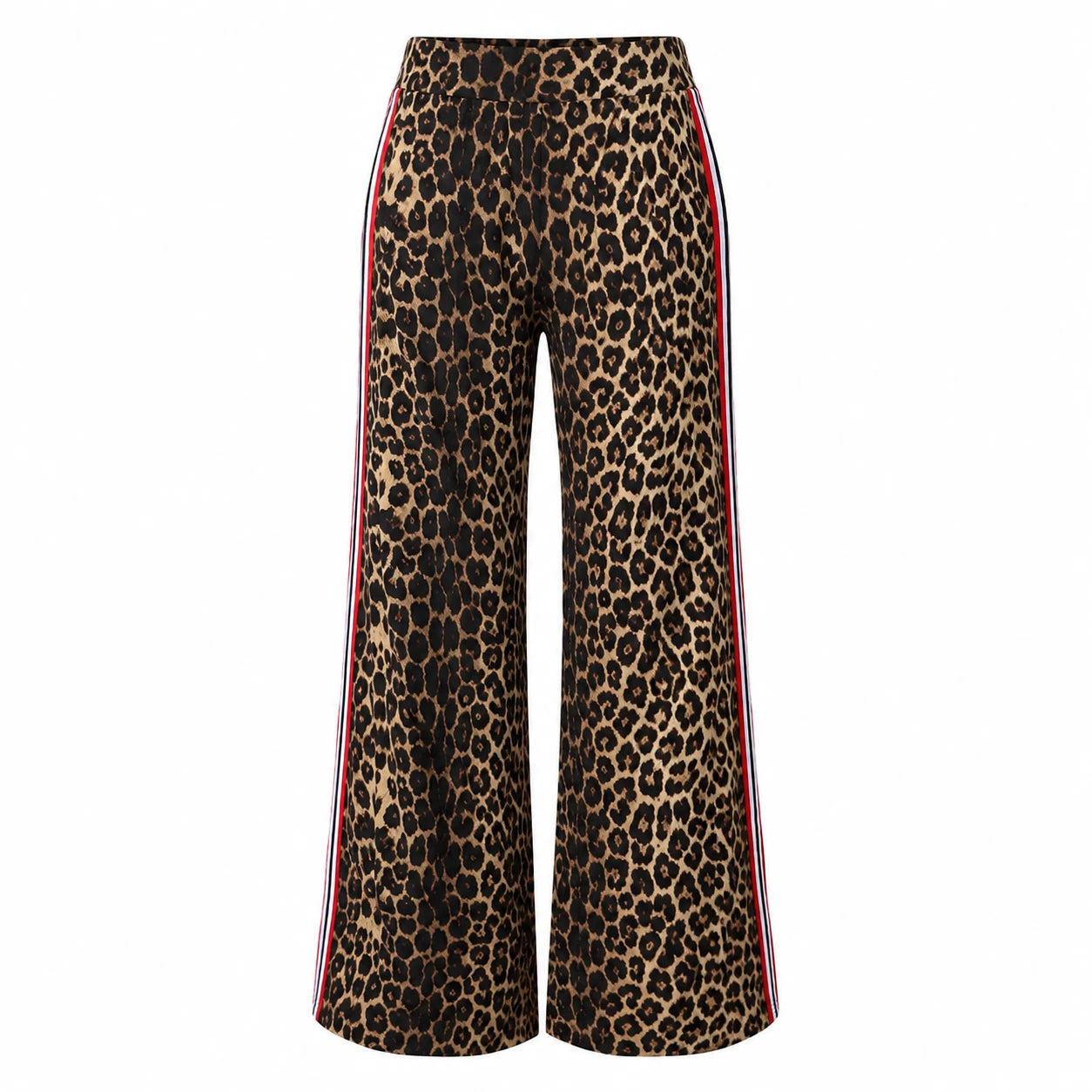 Leopard Side Stripe Pants WHD0606238