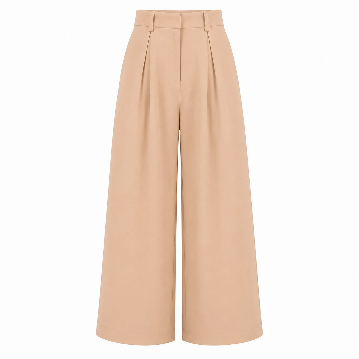 Pleated Wide Leg Pants WHD0606241