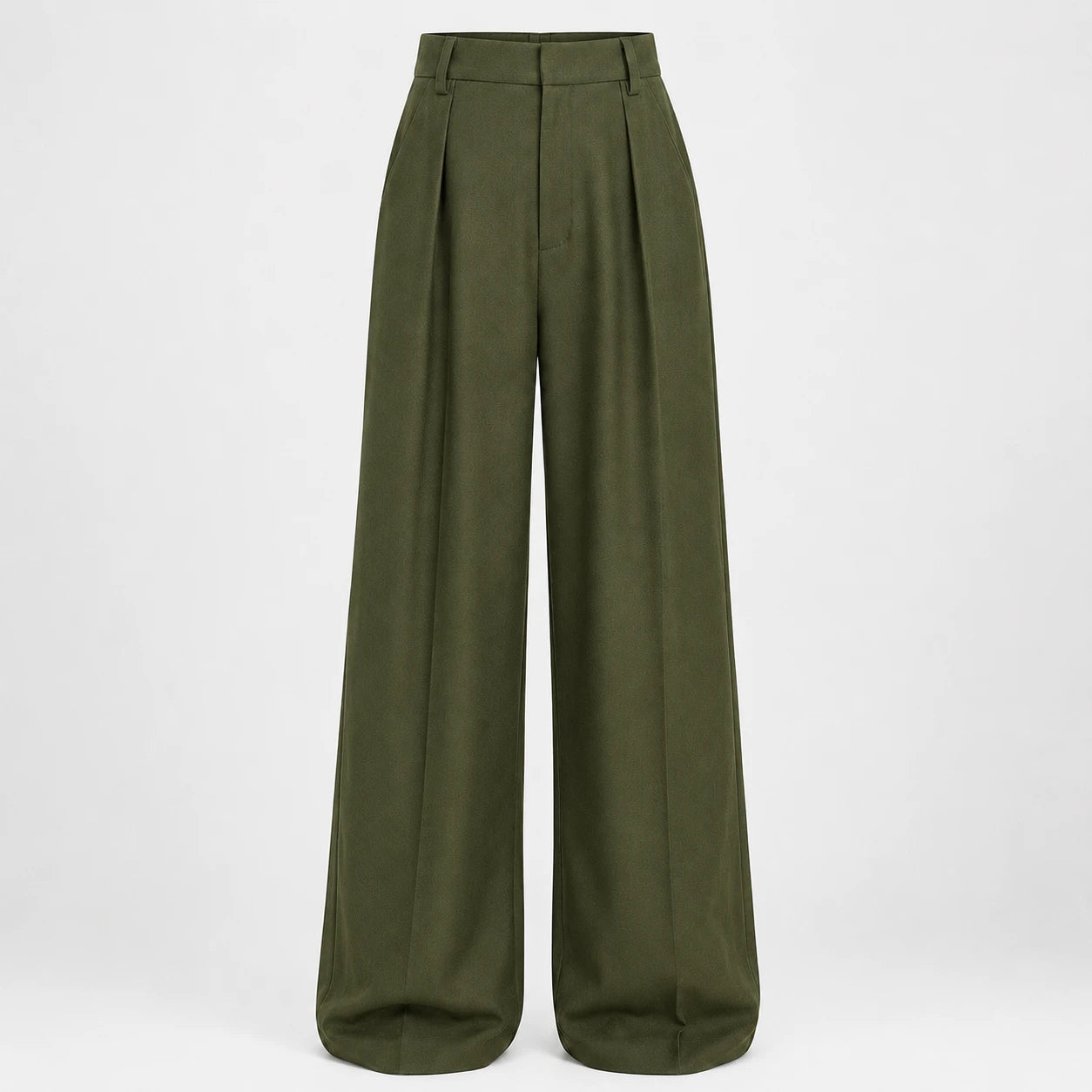 High Waist Wide Leg Pants WHD0606246