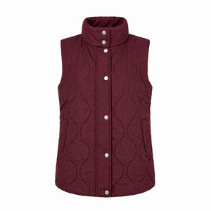 Olive Quilted Snap Vest WHD0606262