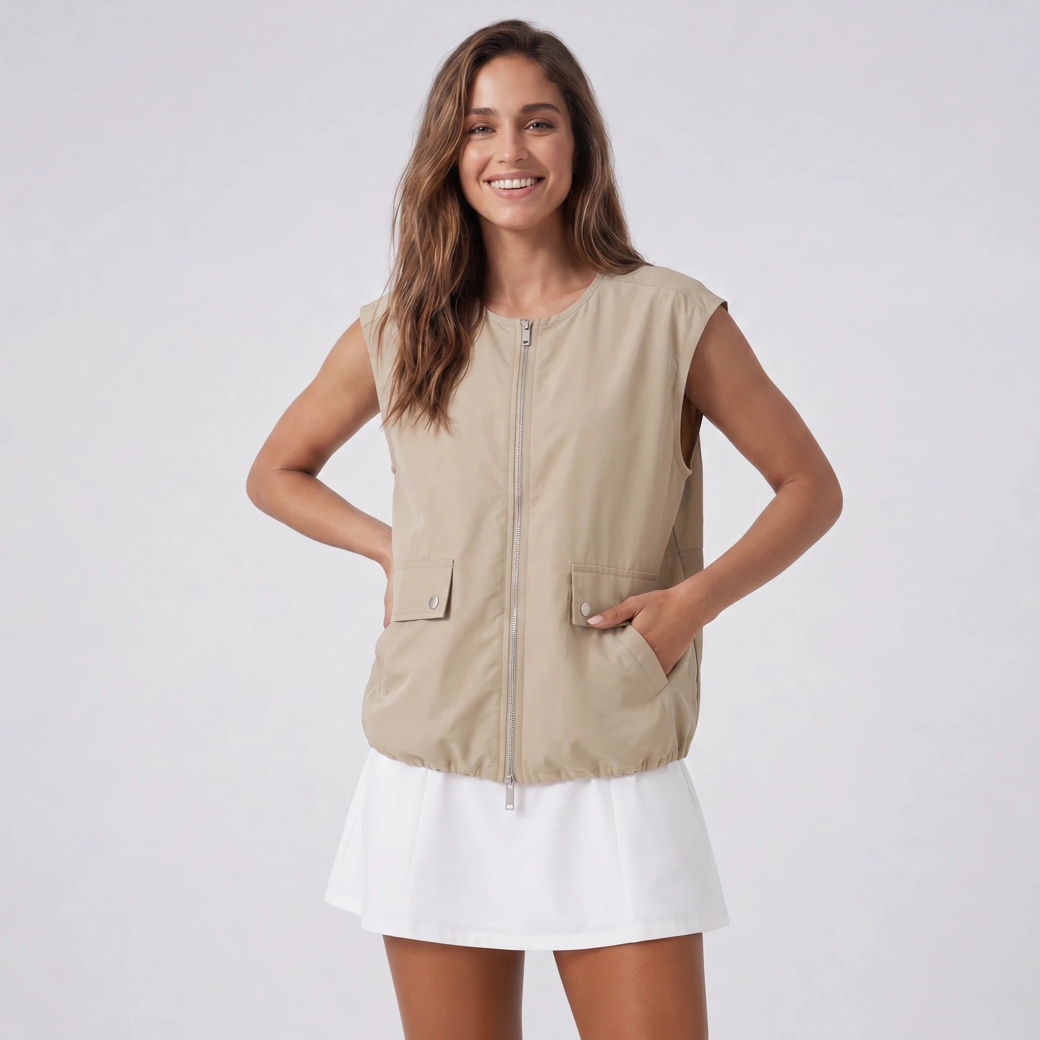 Utility Zip Front Vest WHD0606266
