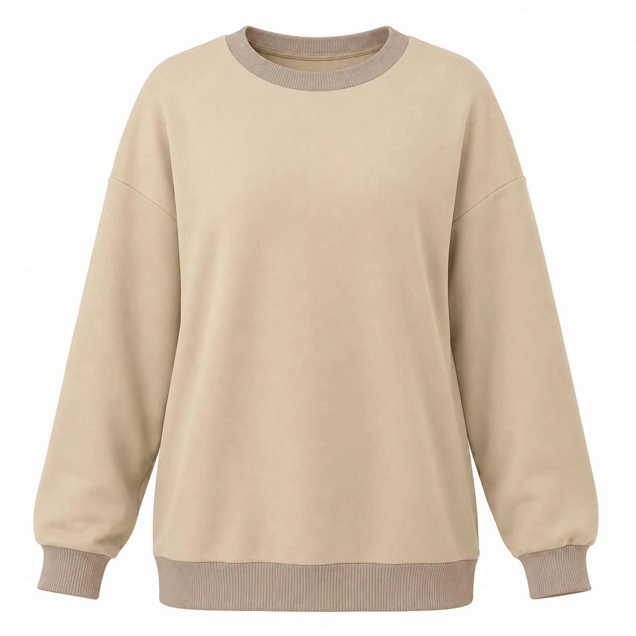 Contrast Crewneck Sweatshirt WHD0606271