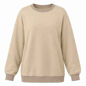 Contrast Crewneck Sweatshirt WHD0606271