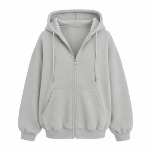 Oversized Zip Hoodie Jacket WHD0606273
