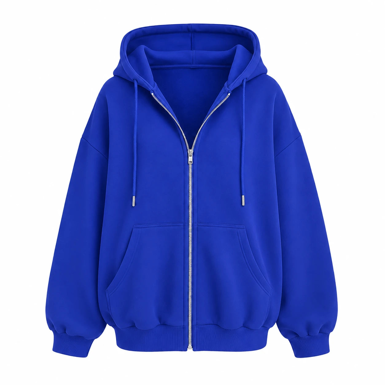 Oversized Zip Hoodie Jacket WHD0606273