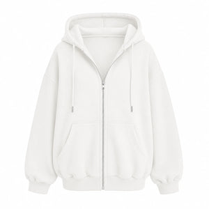 Oversized Zip Hoodie Jacket WHD0606273