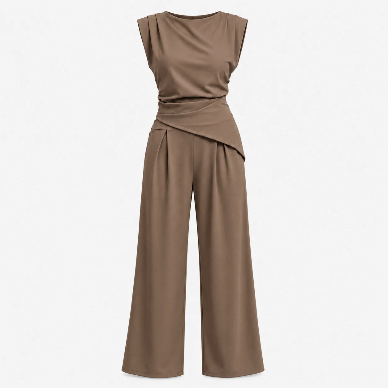 Draped Wide Leg Set WHD0606279