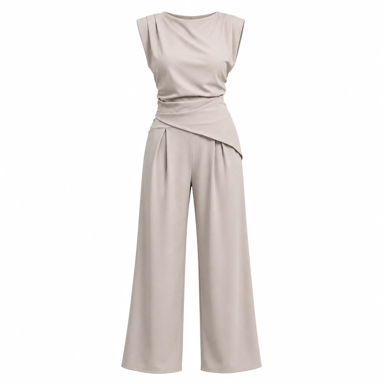 Draped Wide Leg Set WHD0606279