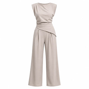 Draped Wide Leg Set WHD0606279
