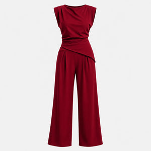 Draped Wide Leg Set WHD0606279