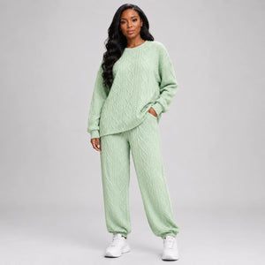 Cable Texture Lounge Set WHD0606283