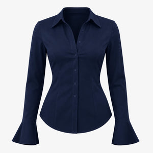 Waist-Fit Button Shirt WHD0606288