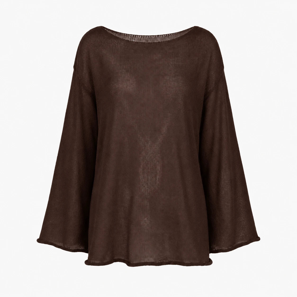 Sheer Knit Cover-Up Top WHD0606289