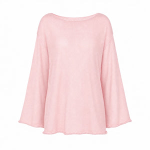 Sheer Knit Cover-Up Top WHD0606289