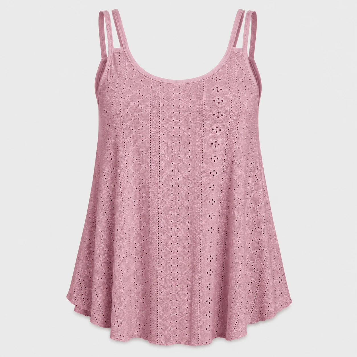 Openwork Yellow Cami Top WHD0606292
