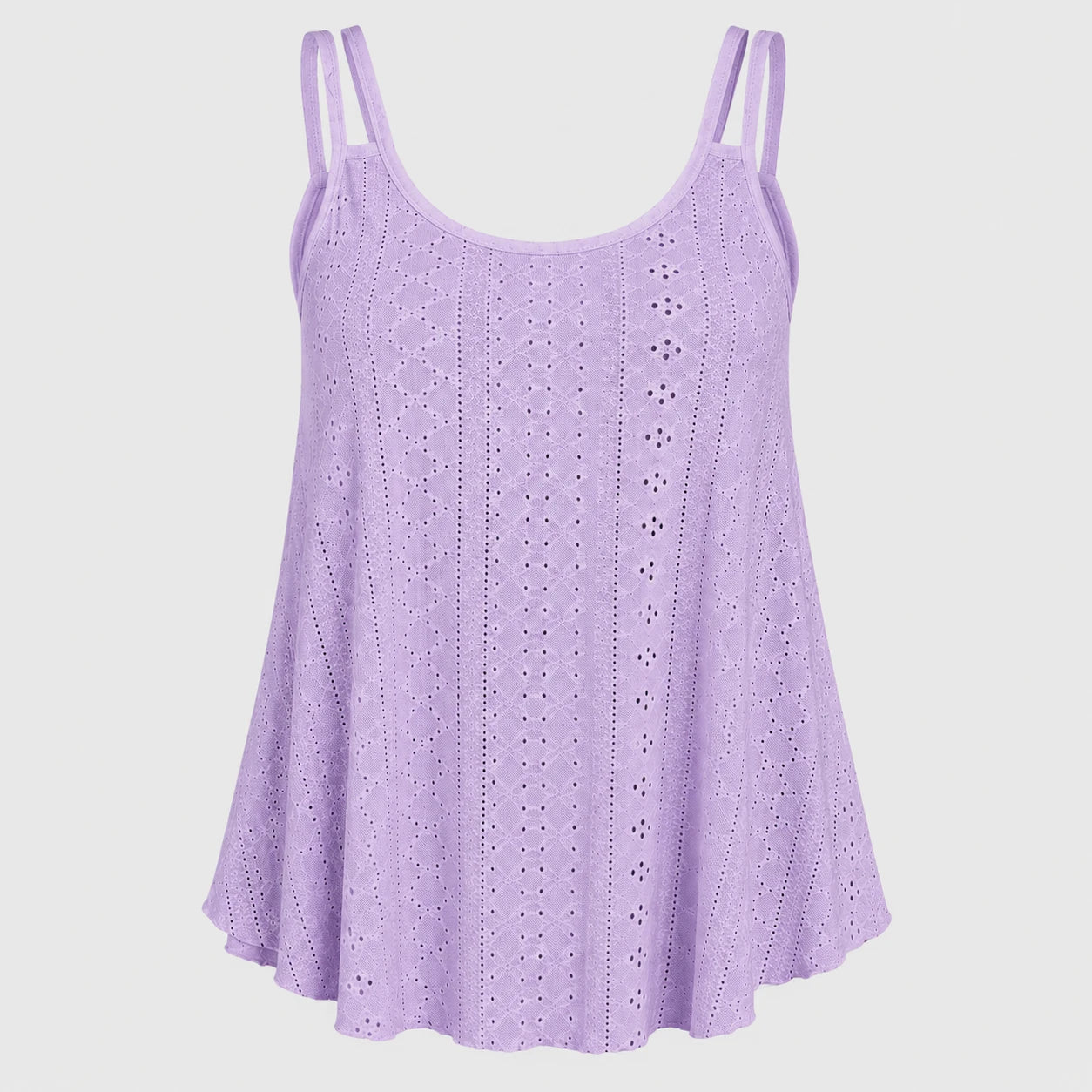 Openwork Yellow Cami Top WHD0606292