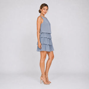 Tiered Sleeveless Mini Dress WHD0606297